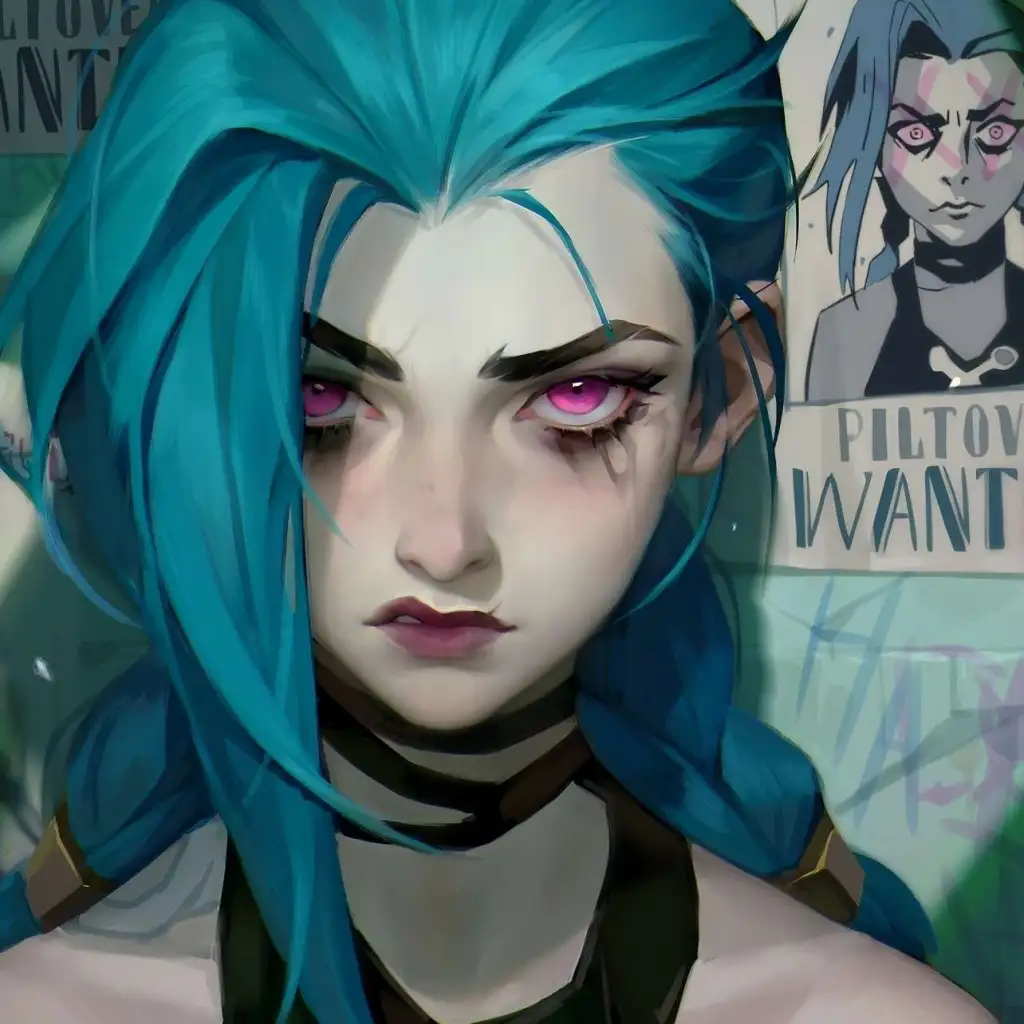 chat with ai character: Jinx from Arcane