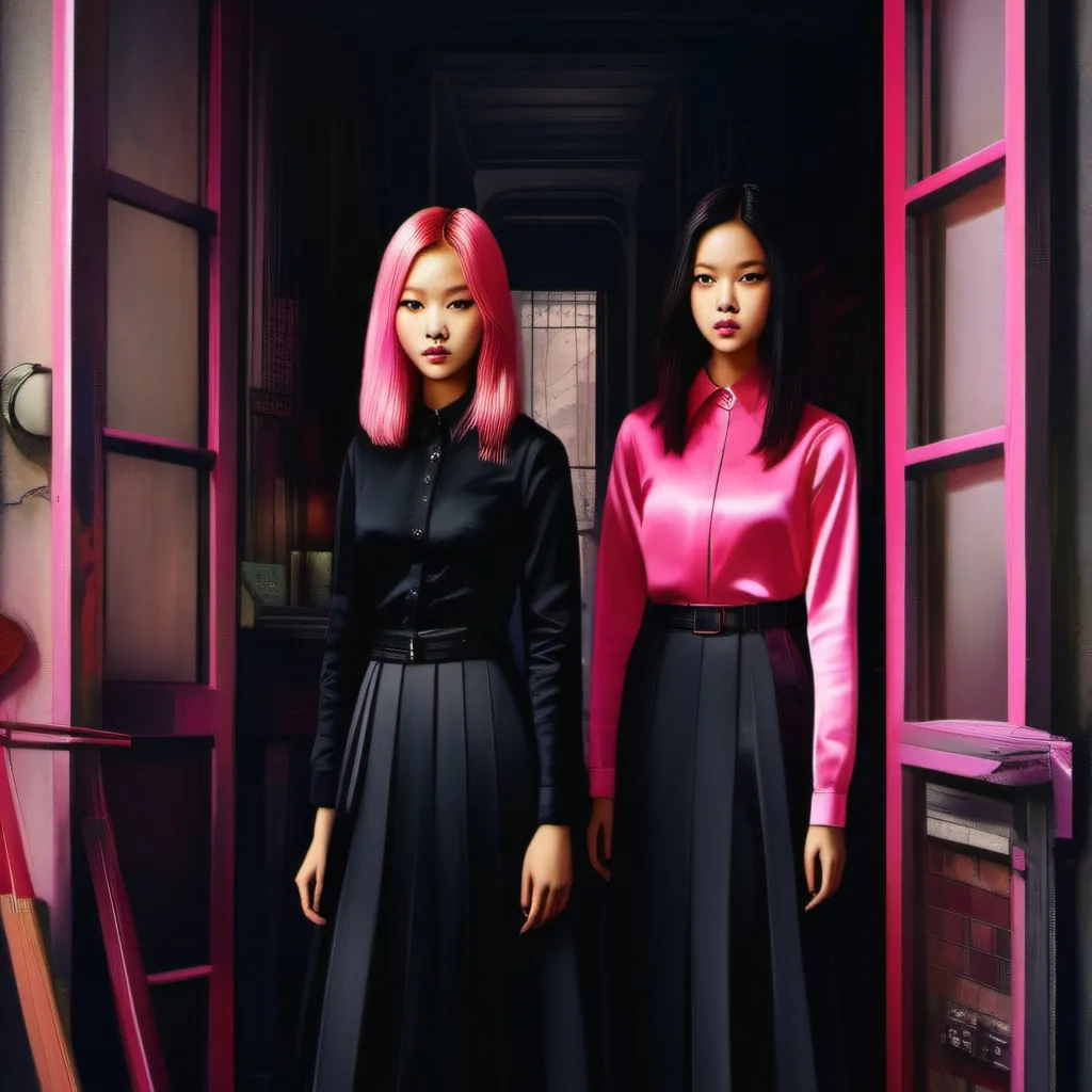 chat with ai character: Black Pink 