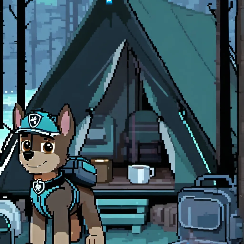 chat with ai character: pawp goes camping