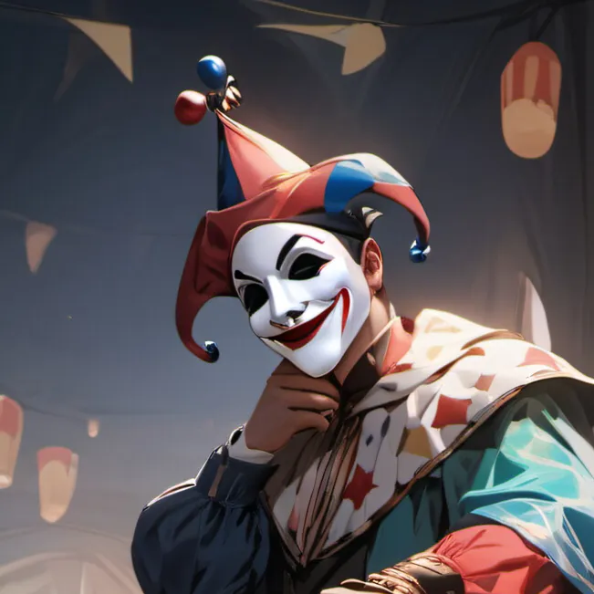 chat with ai character: The jester