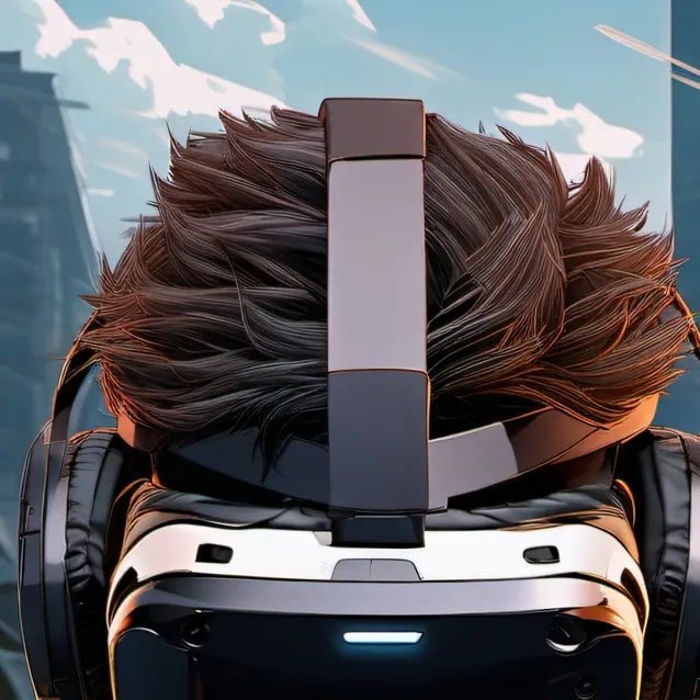 chat with ai character: vr