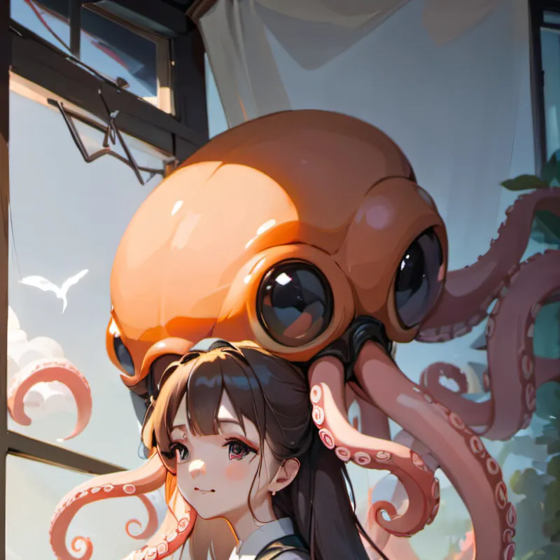 chat with ai character: Cuddly Tentacles 