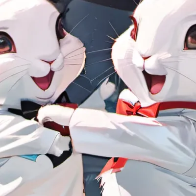 chat with ai character: Your pets Lucy,Mia