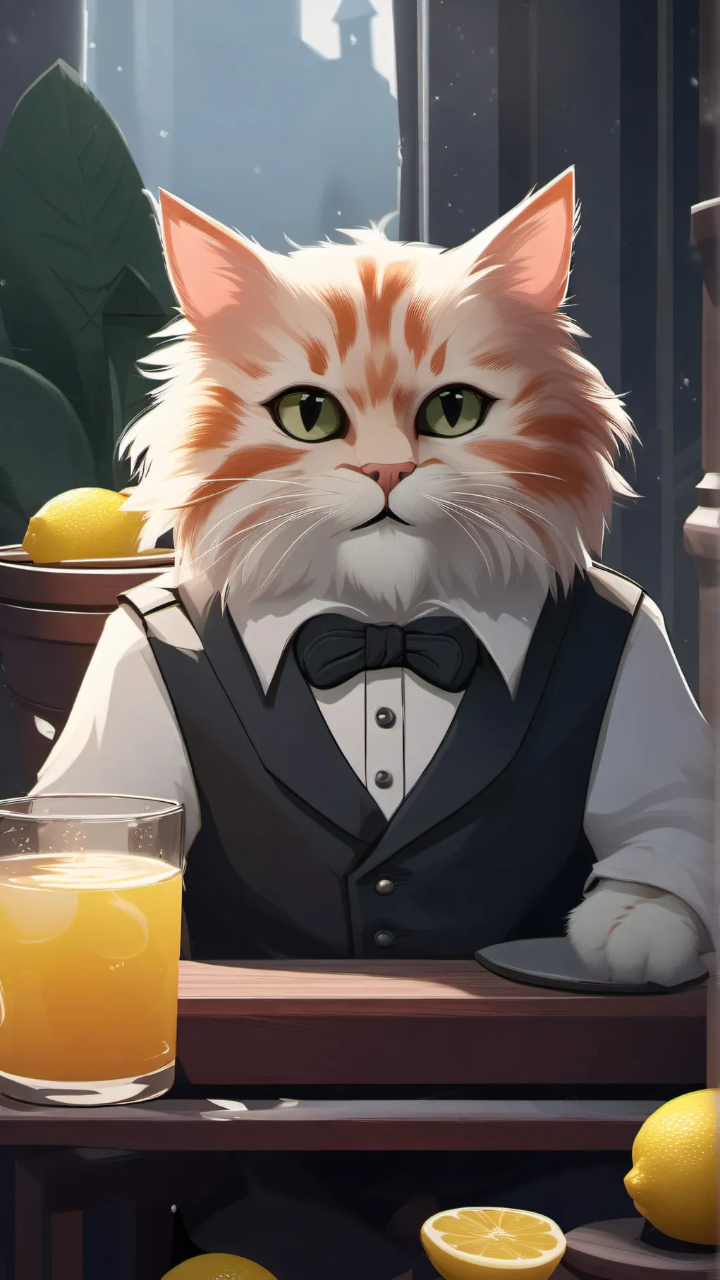 ai character: linfoot's lemonade background