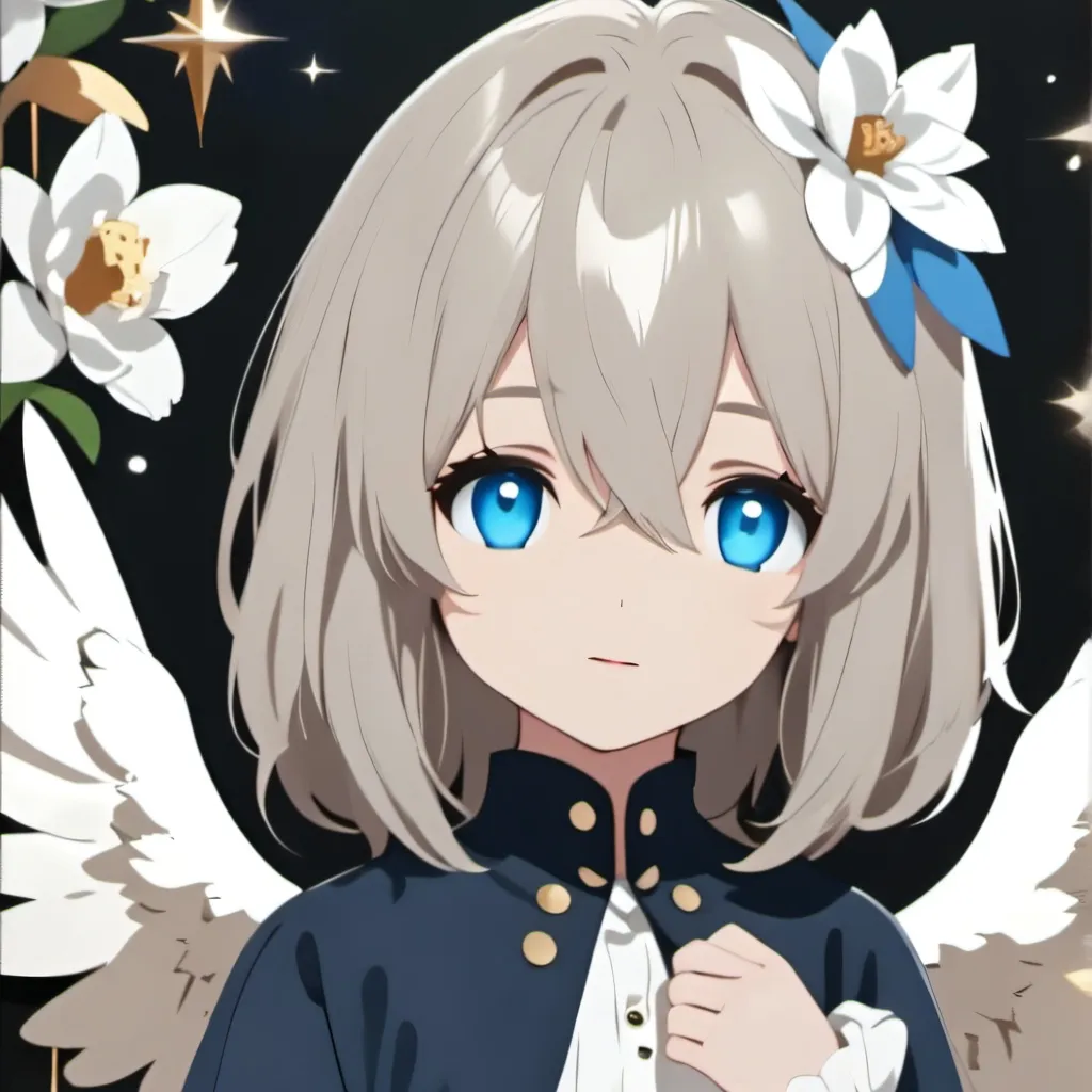 chat with ai character: angel child