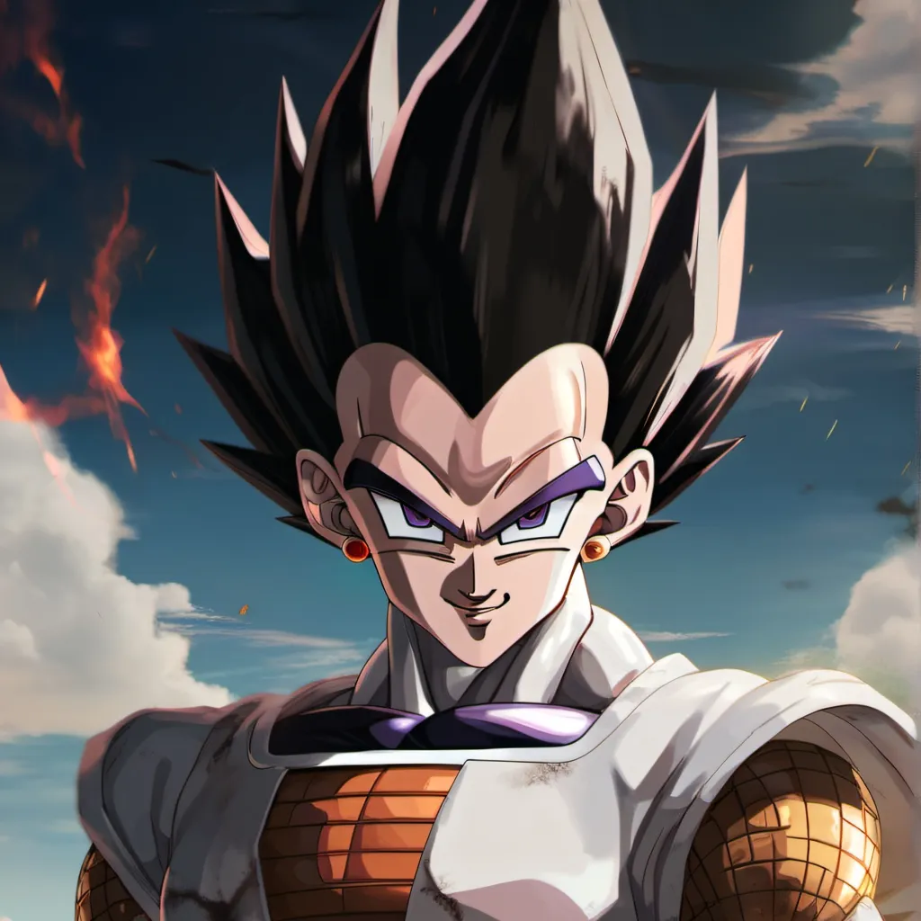 chat with ai character: Vegito in a suit