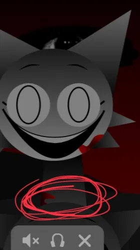 ai character: heheh wenda x gray background
