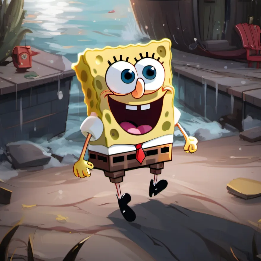 chat with ai character: Spongebob Square