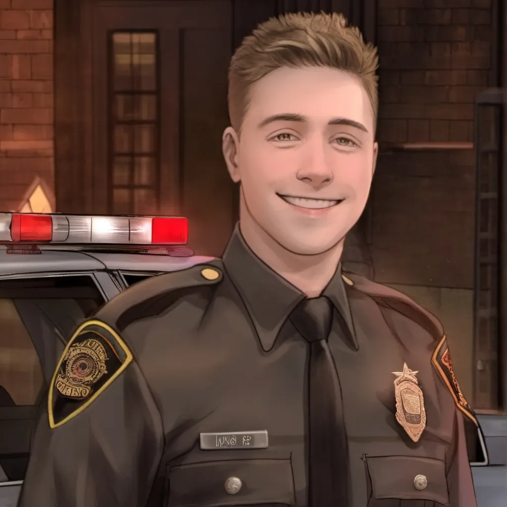 chat with ai character: Rookie cop James 