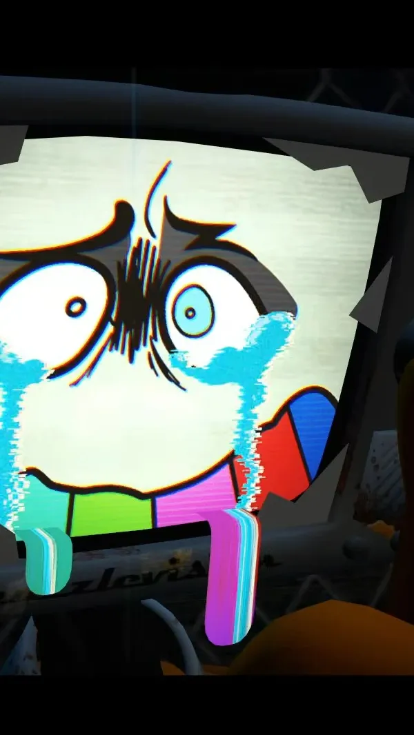 ai character: Sad Mr Puzzles  background