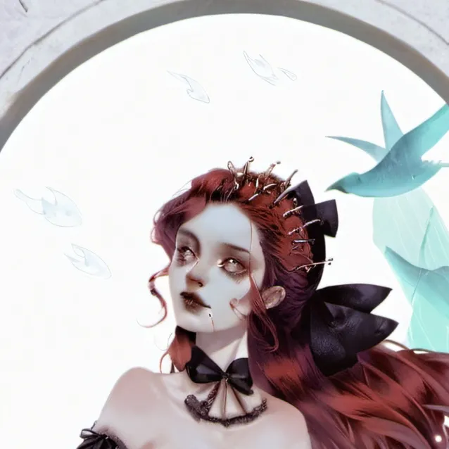 chat with ai character: Redhead.