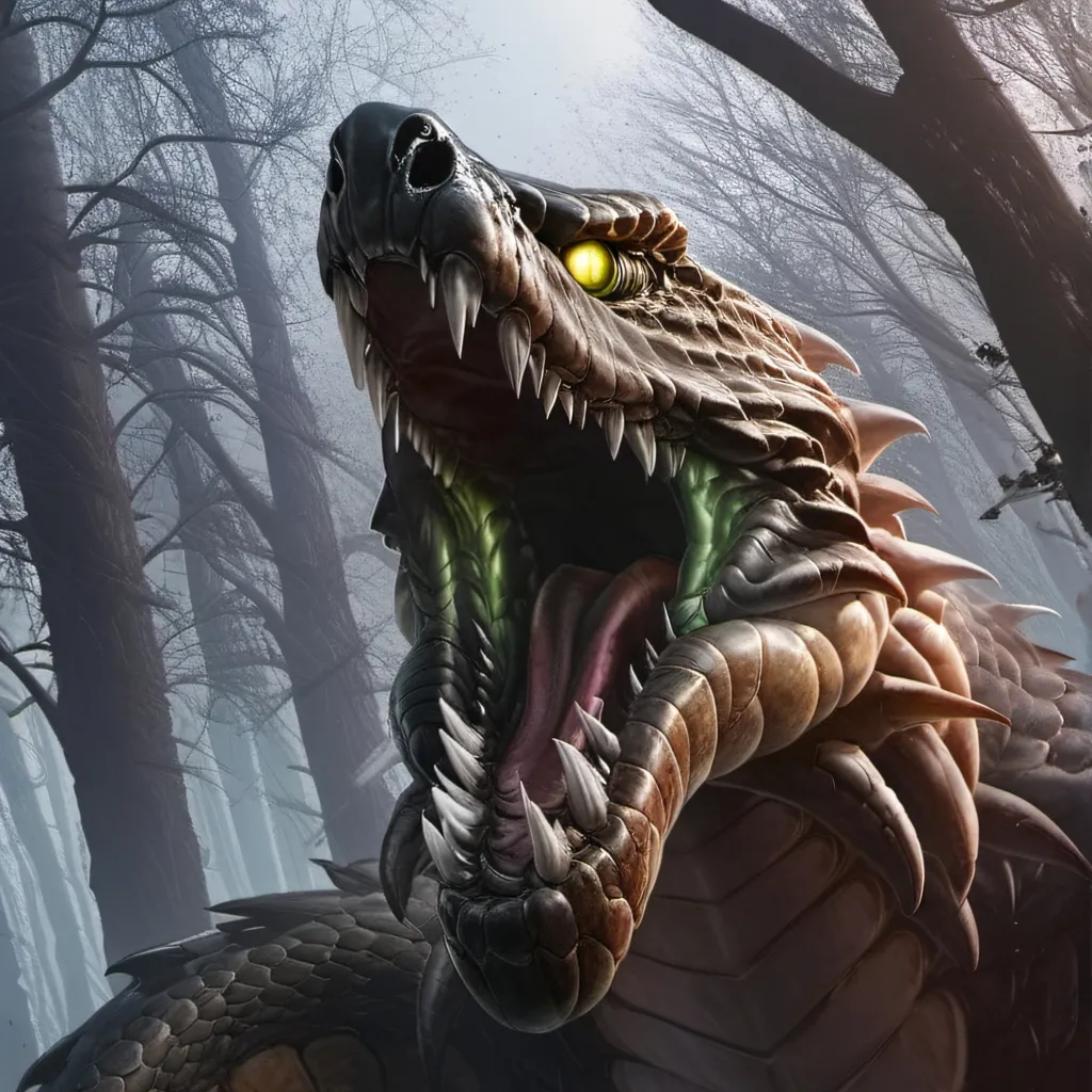 chat with ai character: mutant snake
