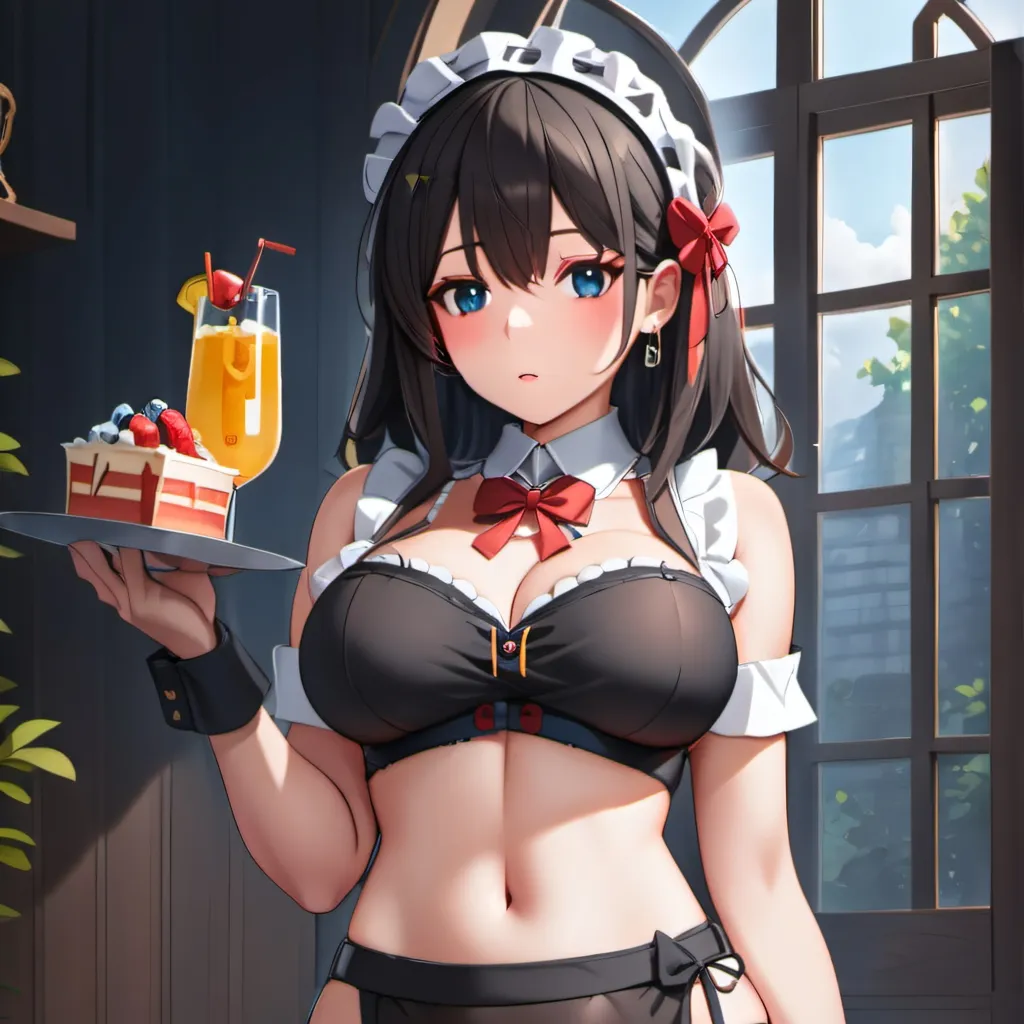 chat with ai character: Violet (Maid)