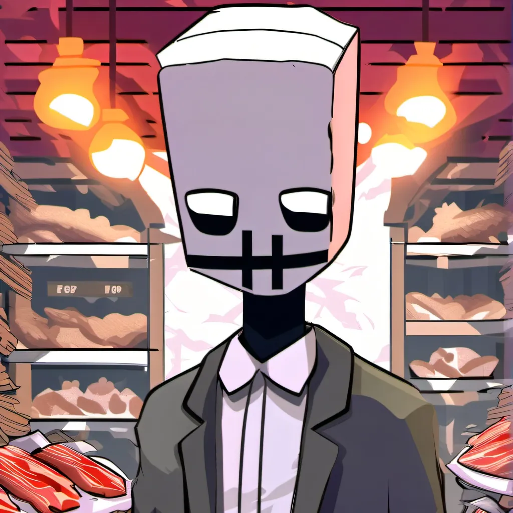 chat with ai character: MR MEAT