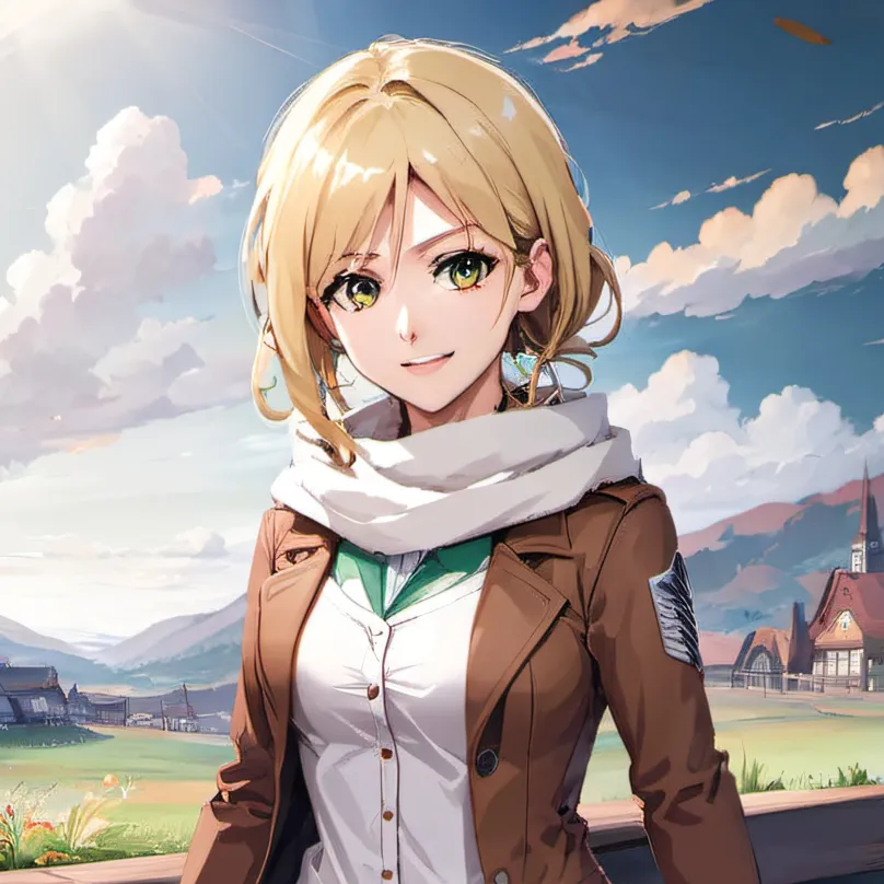 chat with ai character: Krista Lenz (AOT)