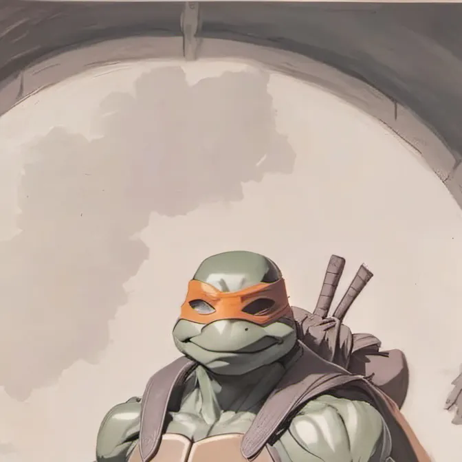 chat with ai character: Michelangelo
