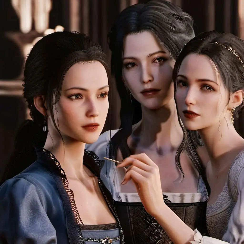 chat with ai character: Marie, Jane, Alice