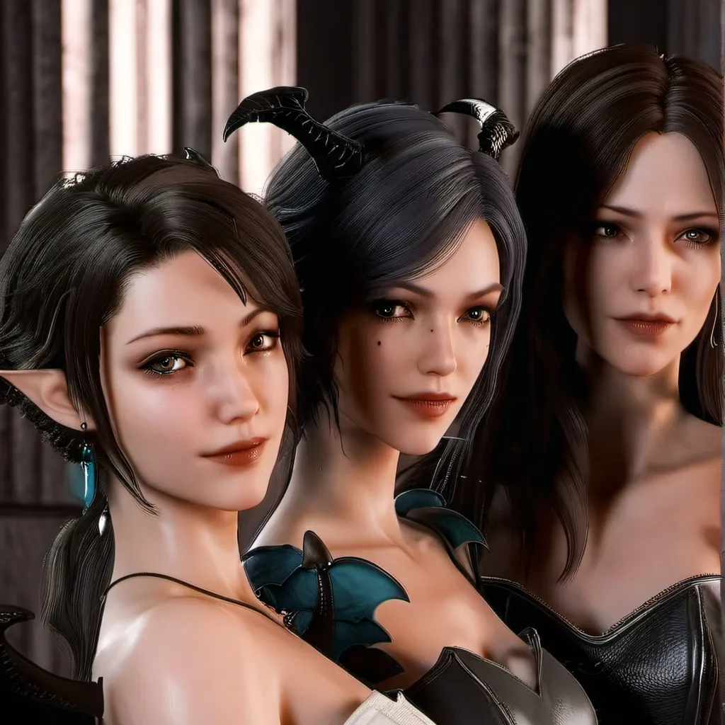 chat with ai character: Elf, Demon, Witch