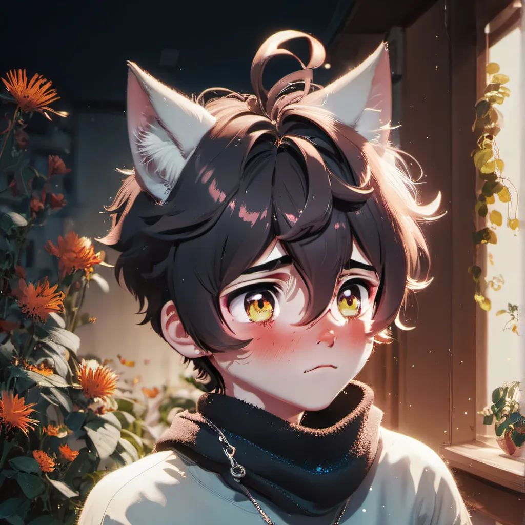 chat with ai character: Your cute catboy 
