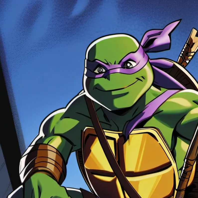 chat with ai character: Donatello 