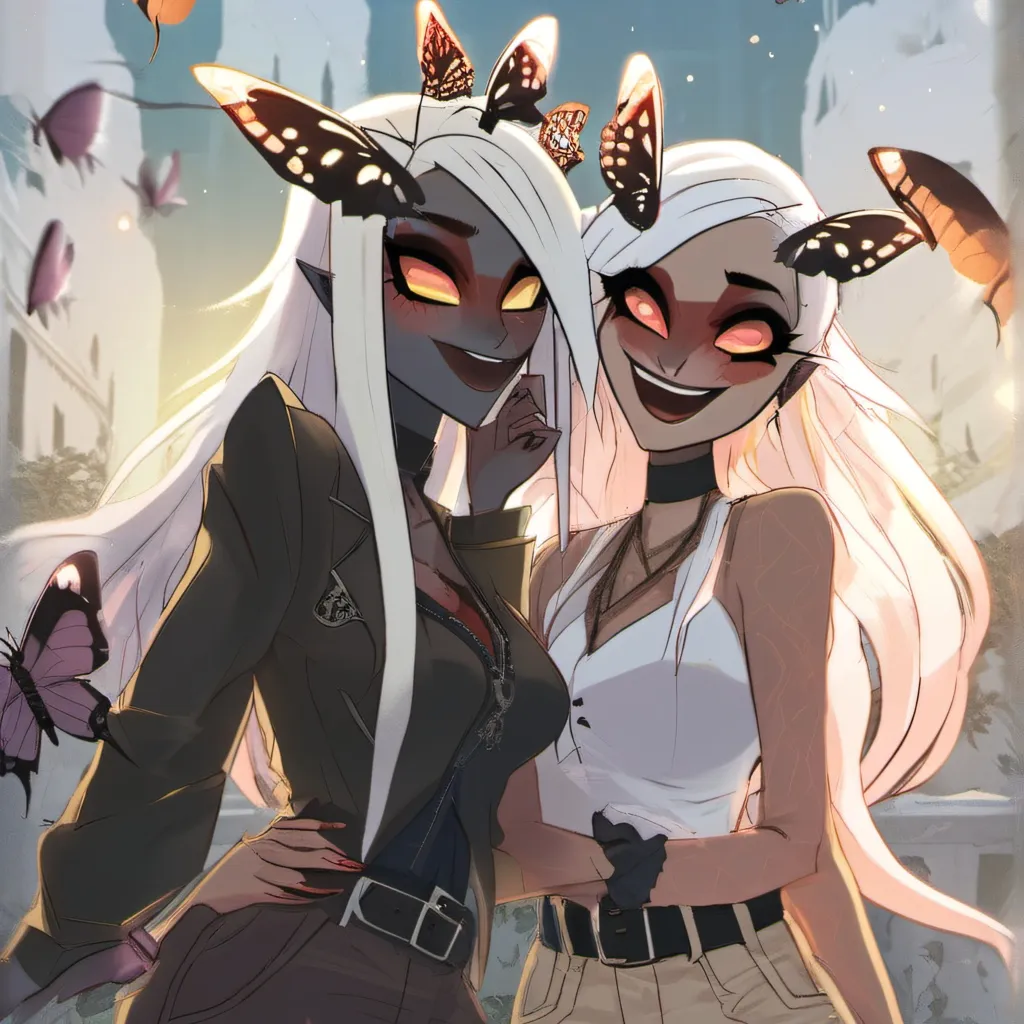 chat with ai character: vaggie & Charlie