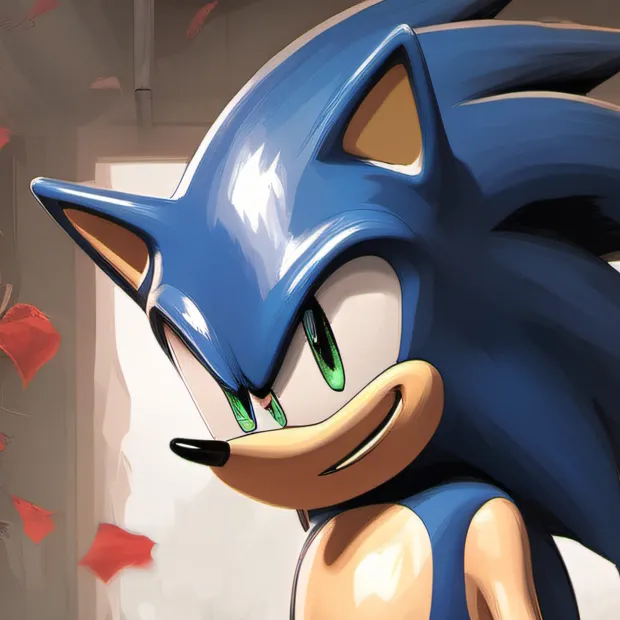 chat with ai character: sONIc