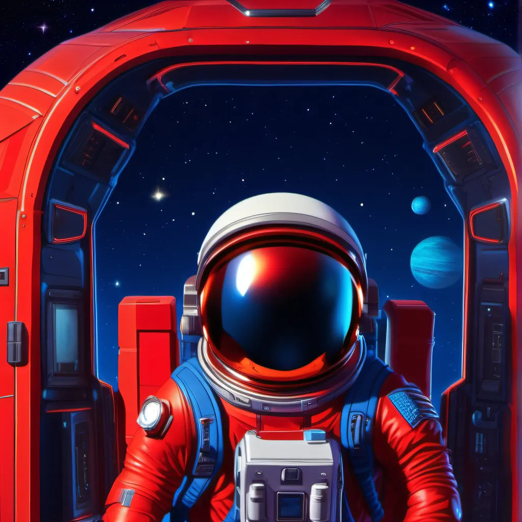 chat with ai character: Red crewmate