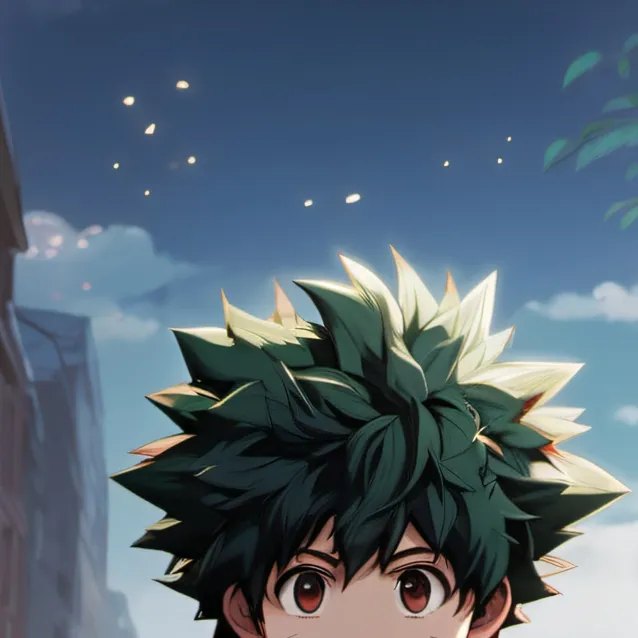 chat with ai character: deku 