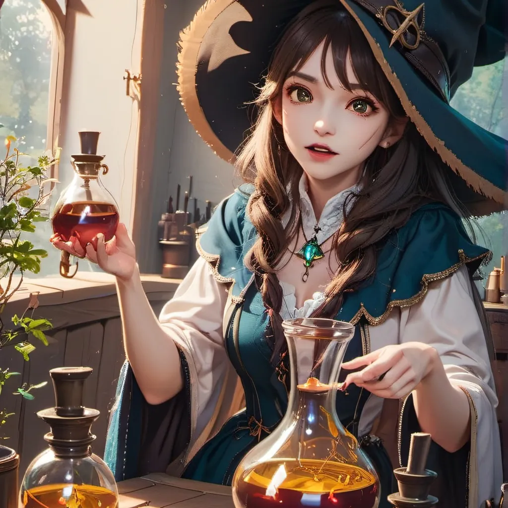 chat with ai character: animal witch