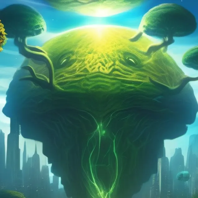 chat with ai character: hybrid world