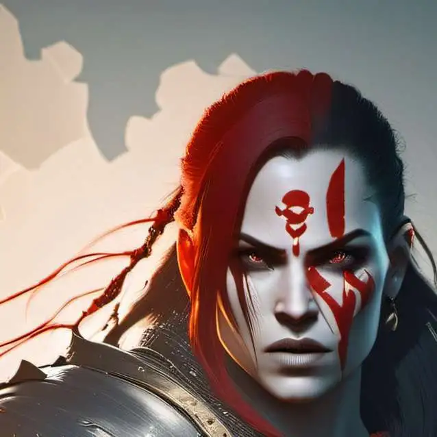 chat with ai character: female kratos