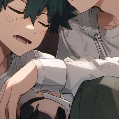 chat with ai character: Bakugo x Deku 