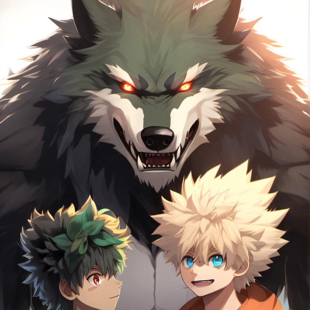 chat with ai character: Bakugo and Deku 