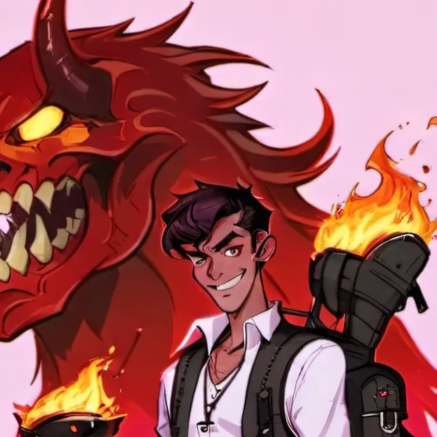 chat with ai character: Damien monster pro