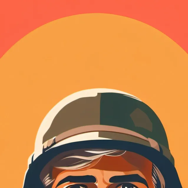 chat with ai character: 1000 mile stare