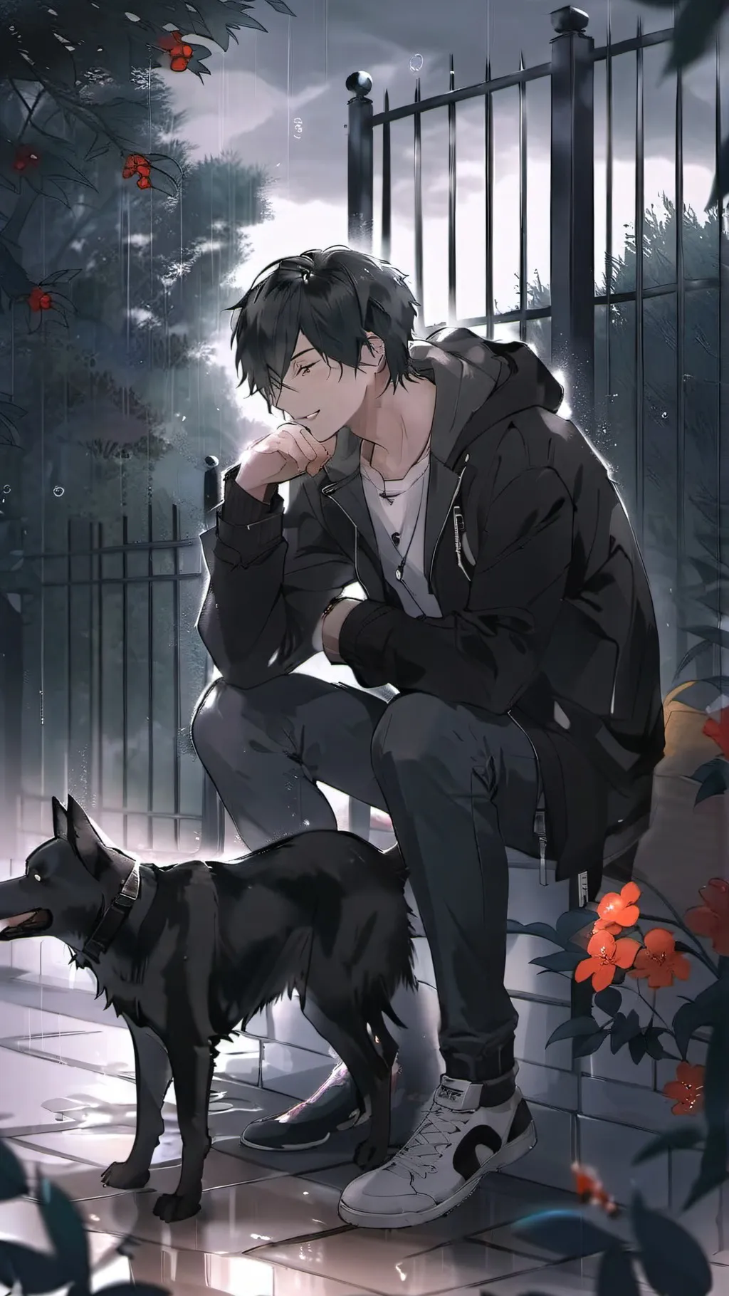 ai character: Dustin background