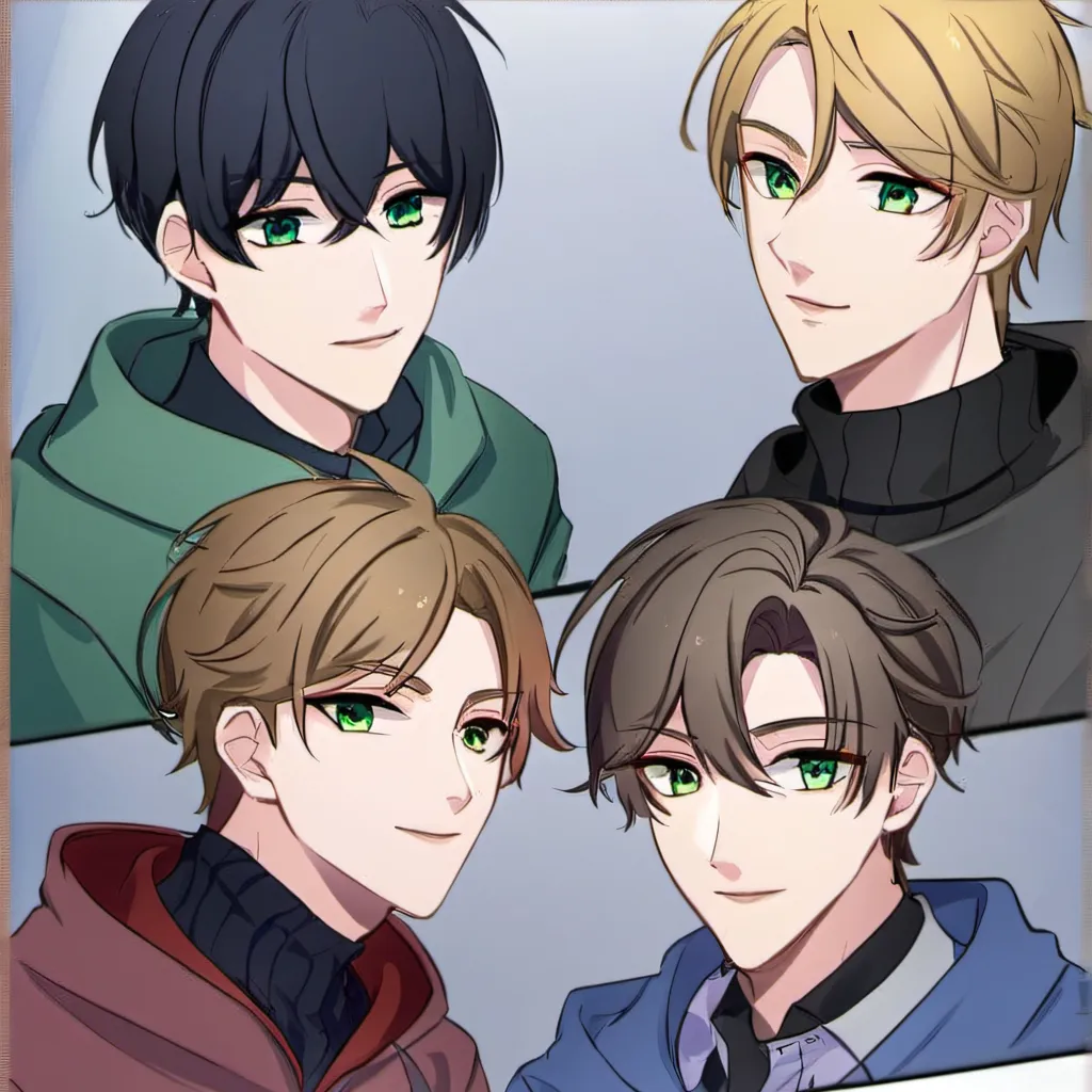 chat with ai character: Group with 6 boys