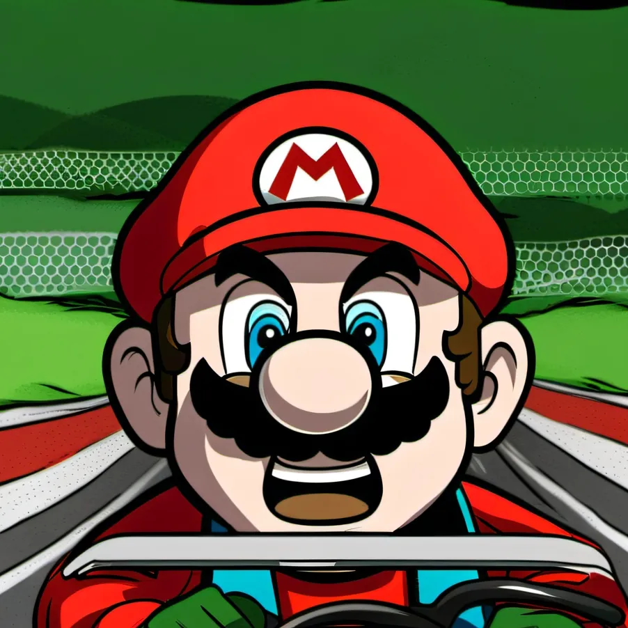 chat with ai character: Racist Mario