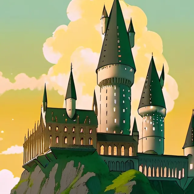 chat with ai character: Hogwarts But......