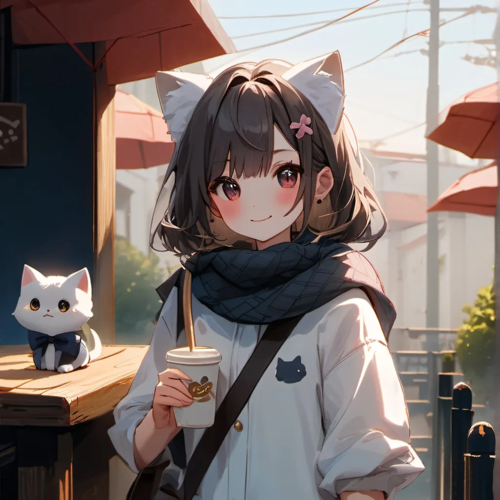 chat with ai character: snow bunny 