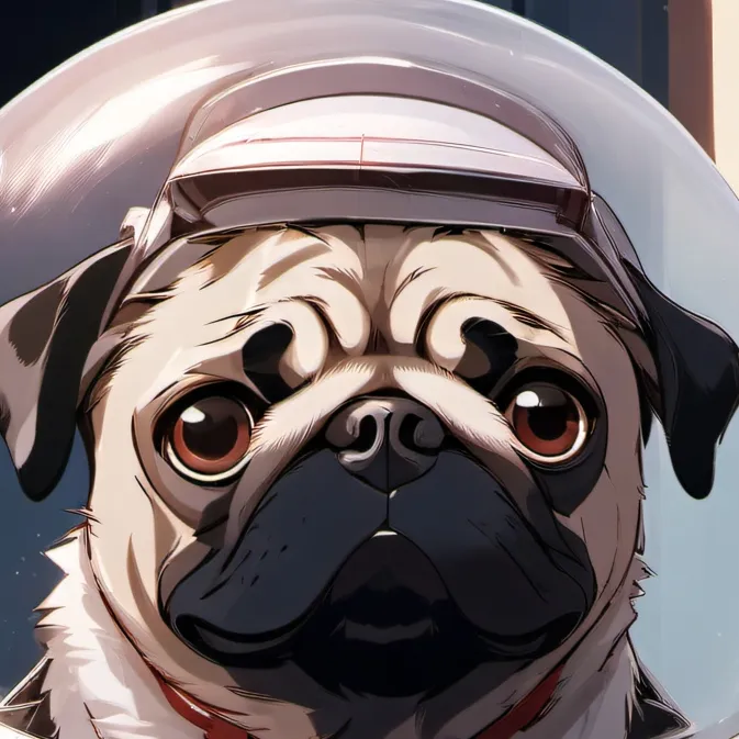 chat with ai character: One piece dog