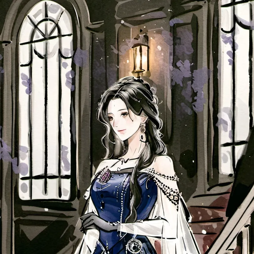 chat with ai character: women at night