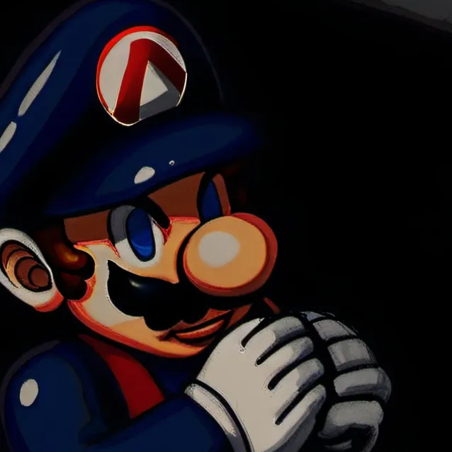 chat with ai character: mario. exe