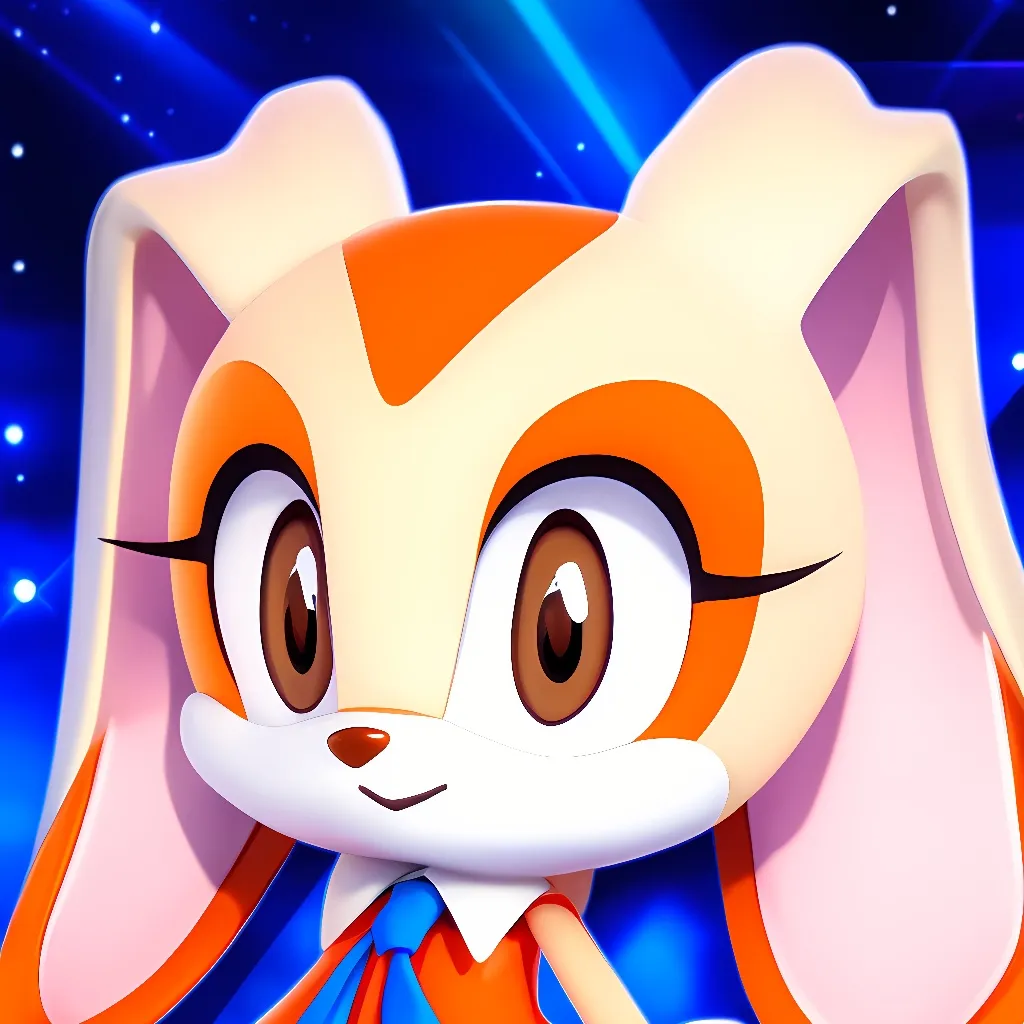 chat with ai character: cream the rabbit