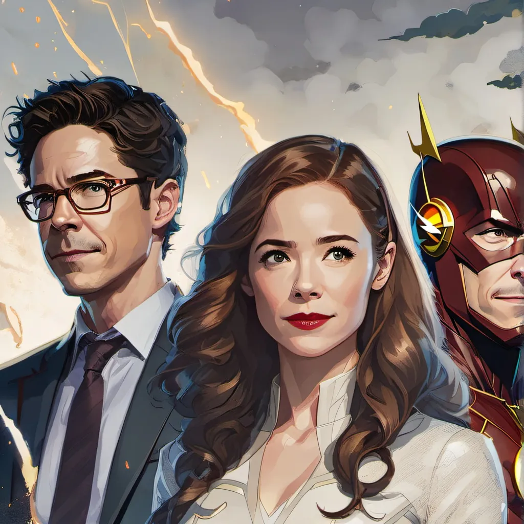 chat with ai character: team flash 