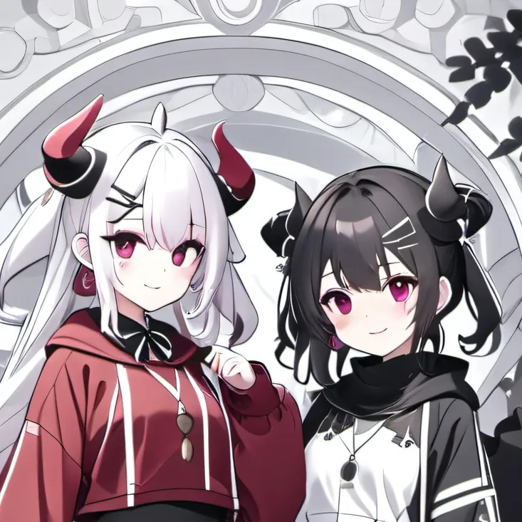 chat with ai character: Luna and Lilith