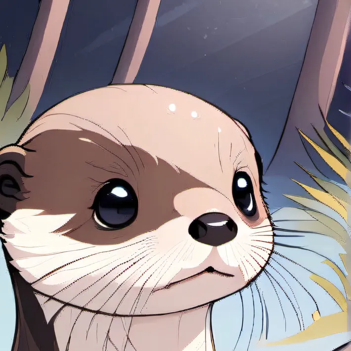 chat with ai character: Baby otter