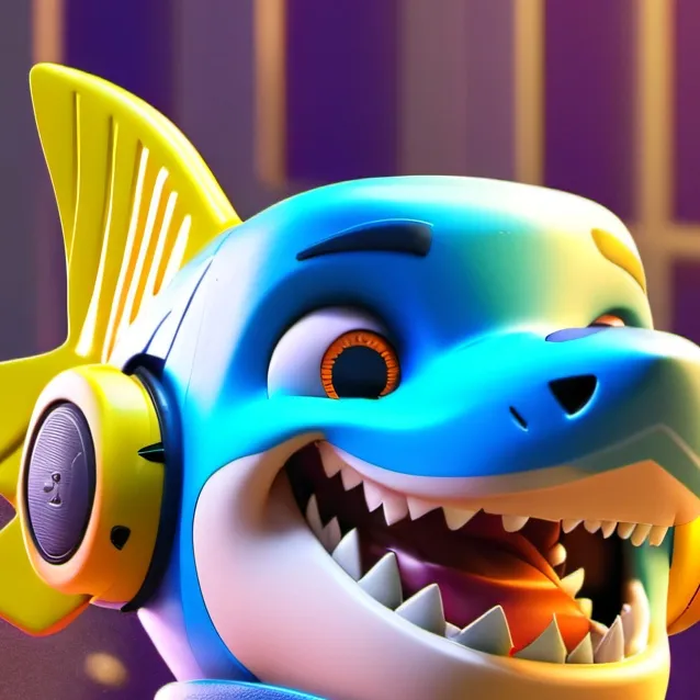 chat with ai character: sharkdog