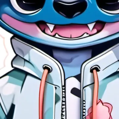 chat with ai character: Stitch cute