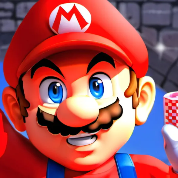 chat with ai character: Mario